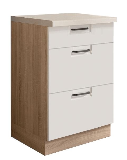 Kuchyňská Skříňka Favorit 9D Sonoma/White