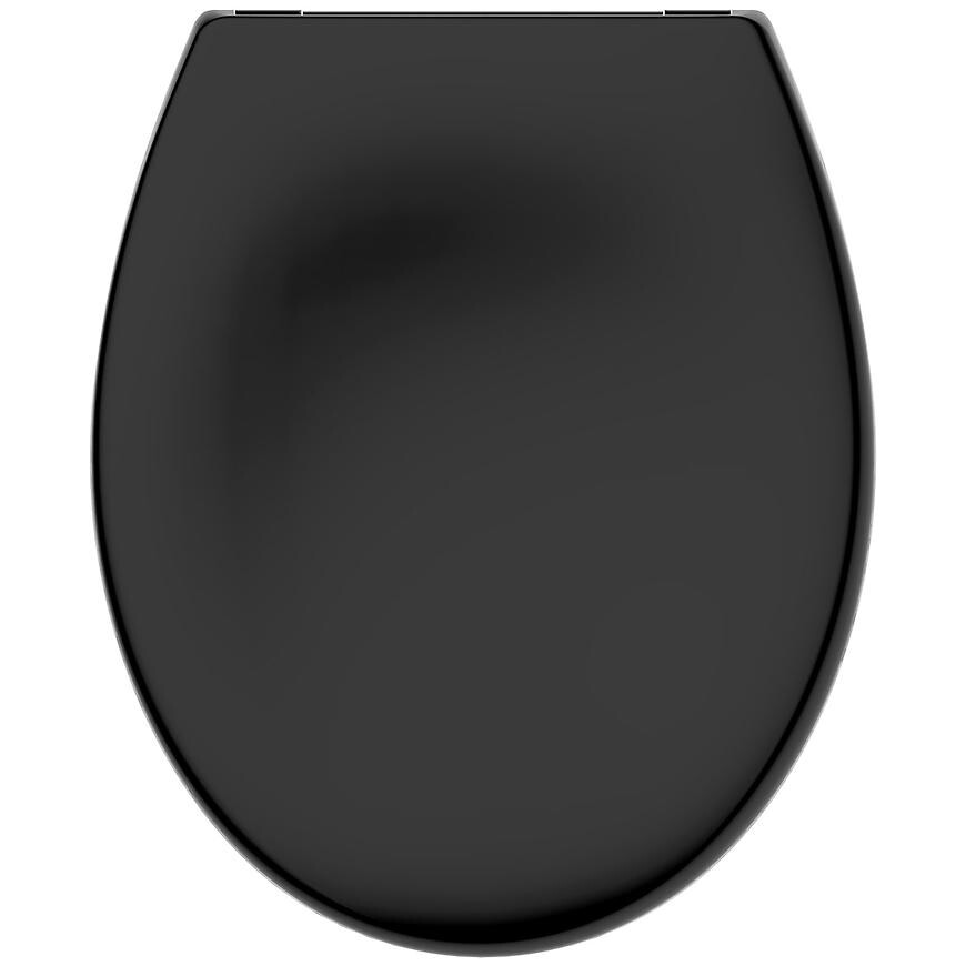 WC sedátko s pomalým sklápěním Amigo černá