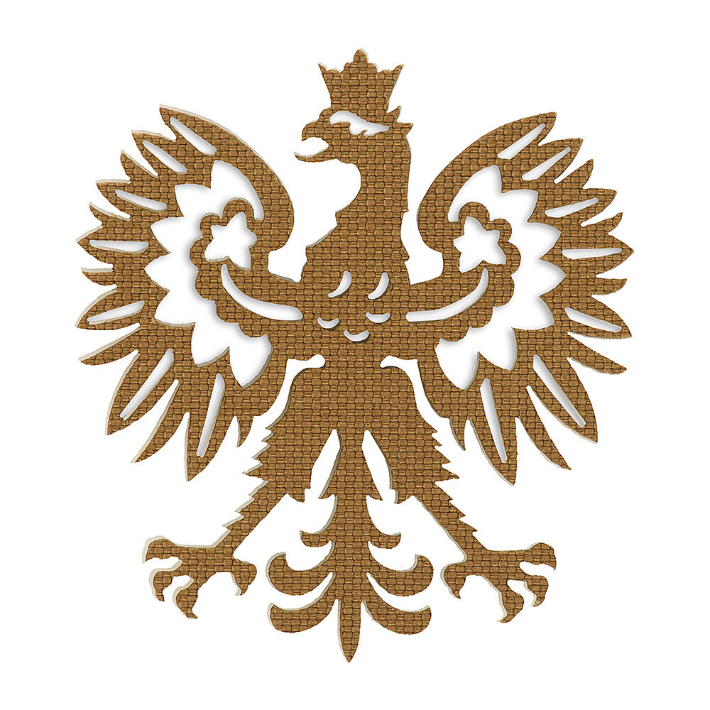 Nášivka M-Tac Polski orzel - coyote
