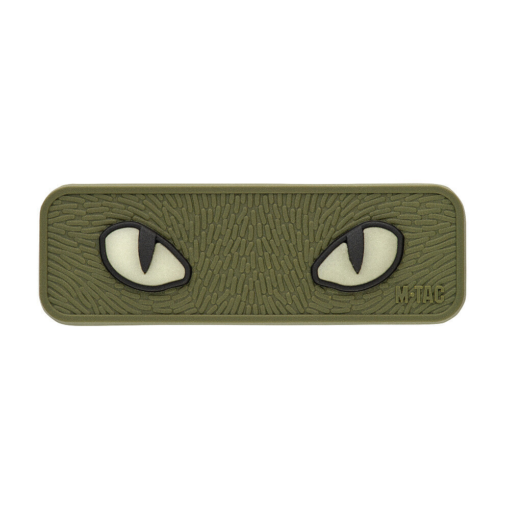 Nášivka M-Tac Cat Eyes 3D - olivová