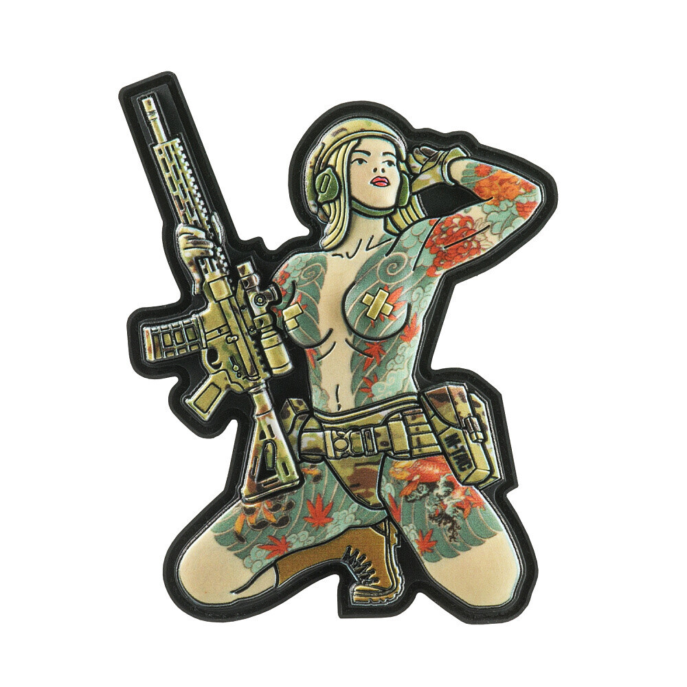 Nášivka M-Tac Tactical Girl Yakuza 1 - barevná