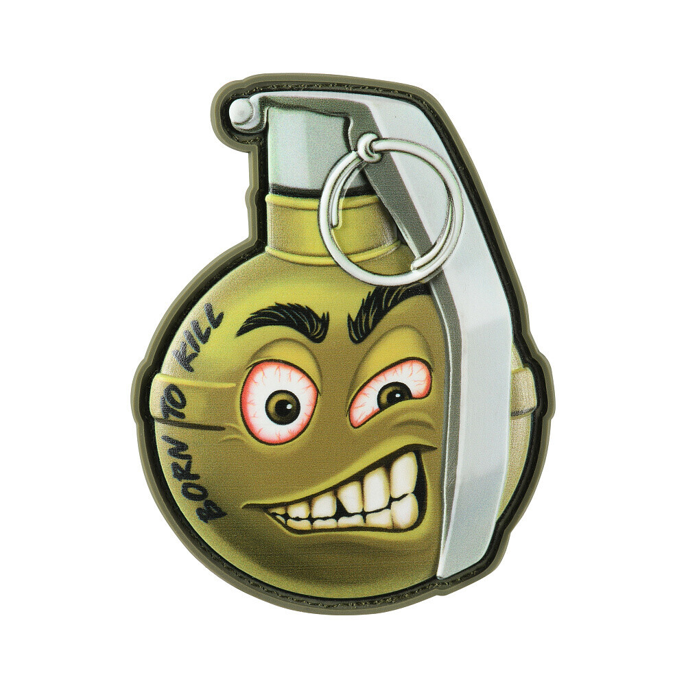 Nášivka M-Tac M67 3D 3 - coyote-stříbrná