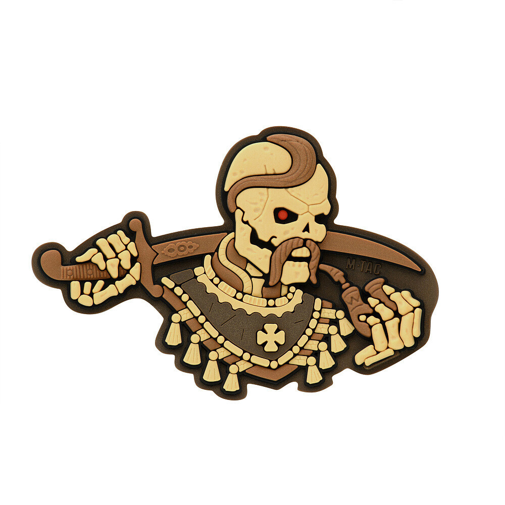 Nášivka M-Tac You Only Die Once 3D - coyote