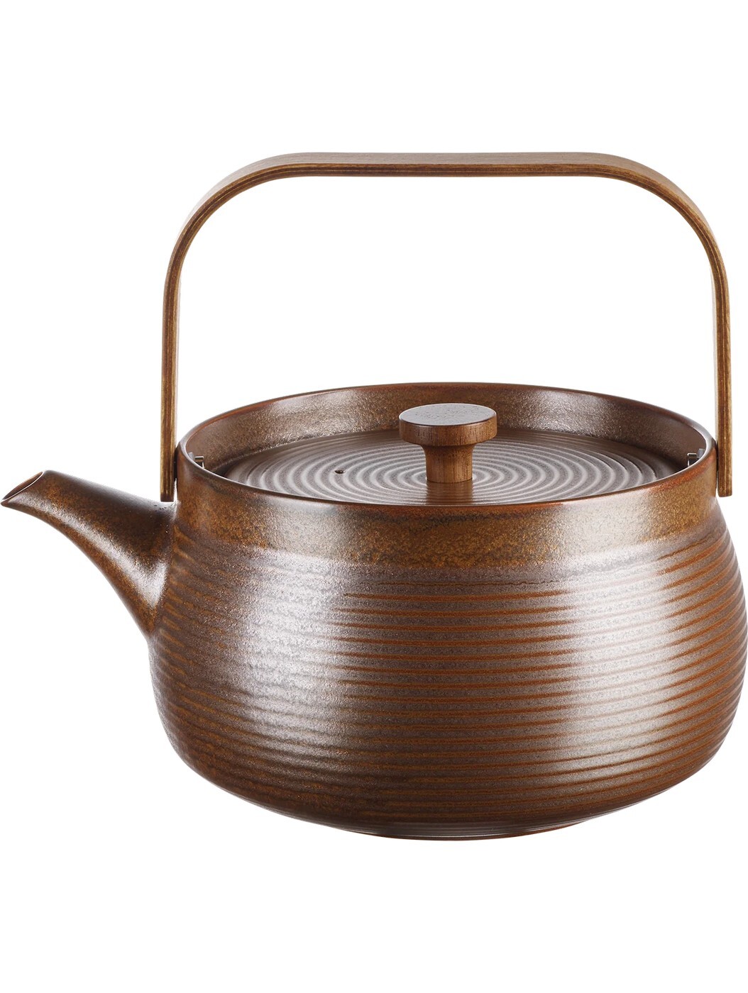 Porcelánová konvice na čaj 1,5 l JAPANDI ASA Selection - hnědá