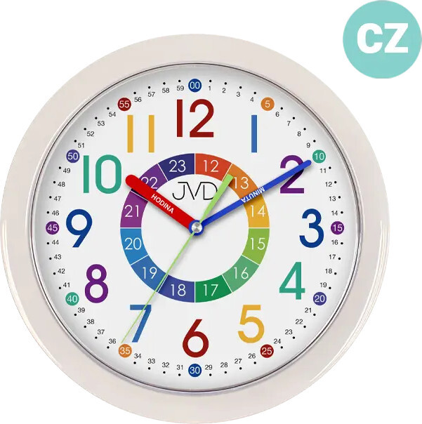 JVD Nástěnné hodiny HP612.D13