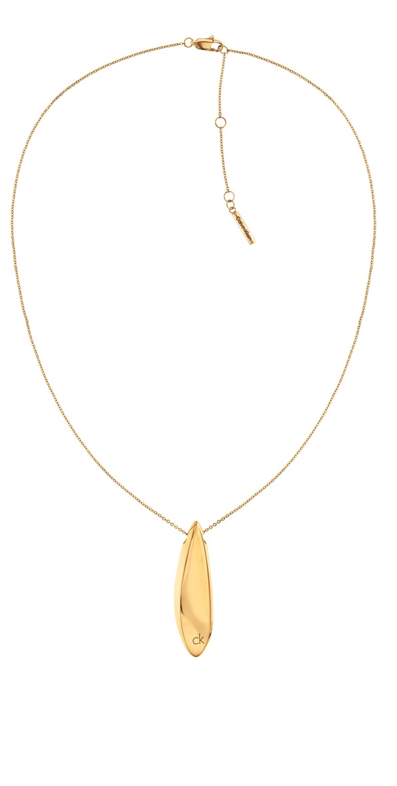 Calvin Klein Elegantní pozlacený náhrdelník pro ženy Sculpted 35000814