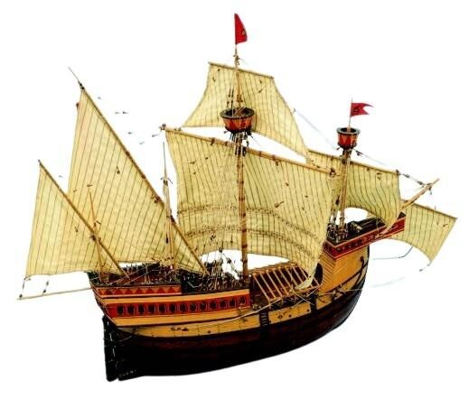 Aero-Naut stavebnice lodi Santa Elena