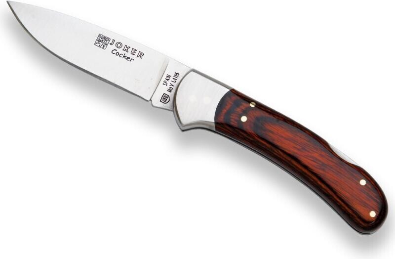 Joker Cocker MoVa 1.4116 červené kapesní lovecký nůž