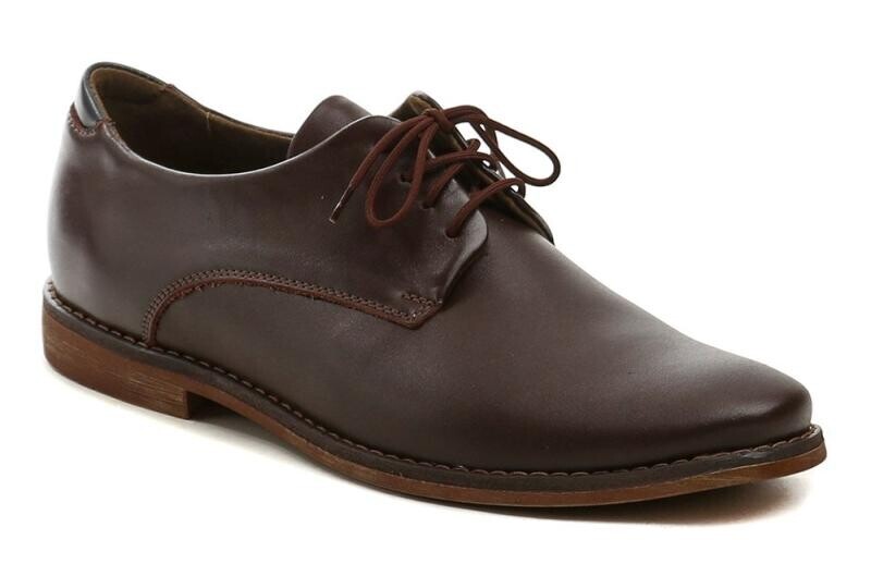 Koma 110305 tmavě hnědé pánské polobotky