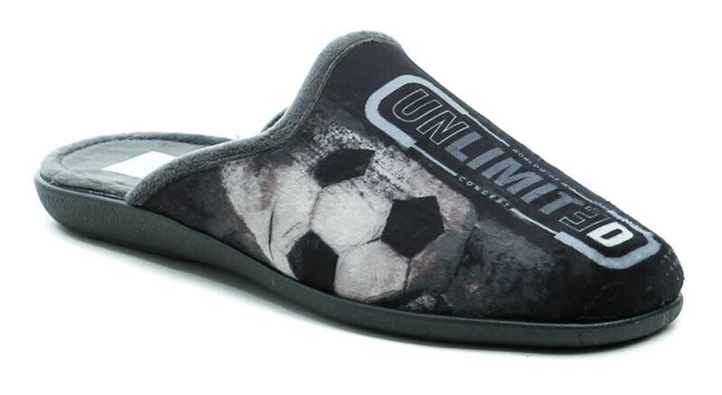 Medi Line 4724-590 černé pánské pantofle