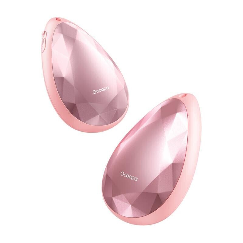 Ocoopa UT3041 růžové elektrické ohřívače rukou 2x2000 mAh USB-C