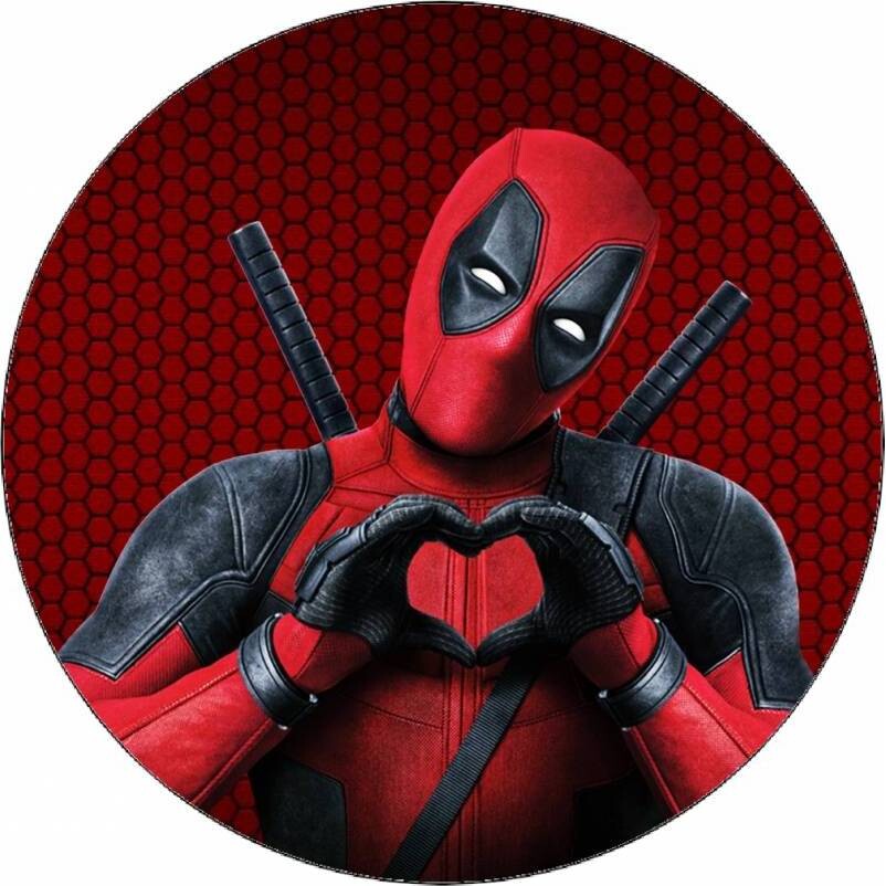 Jedlý papír Deadpool 19,5cm - Pictu Hap