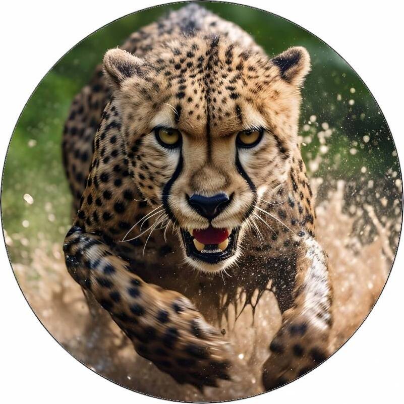 Jedlý papír Gepard 19,5cm - Pictu Hap