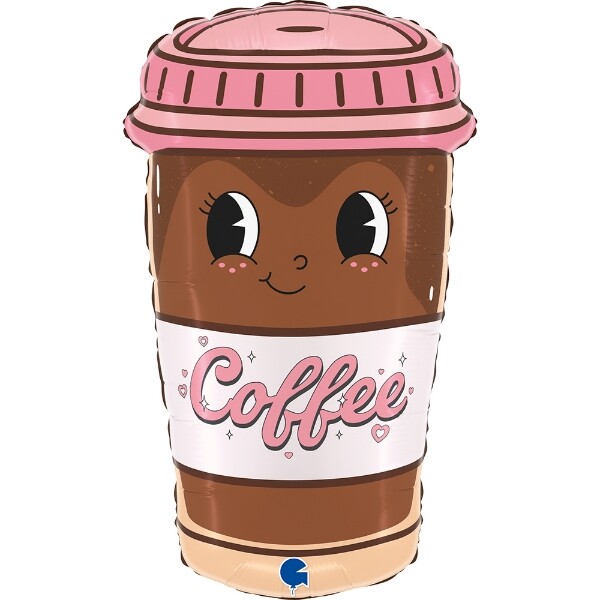 Fóliový balonek kelímek Coffee To Go 61 cm