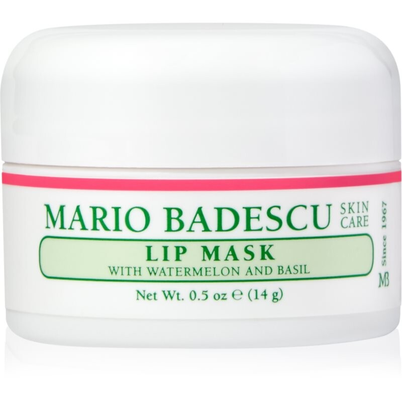 Mario Badescu Lip Mask with Watermelon and Basil hydratační maska na rty 14 g