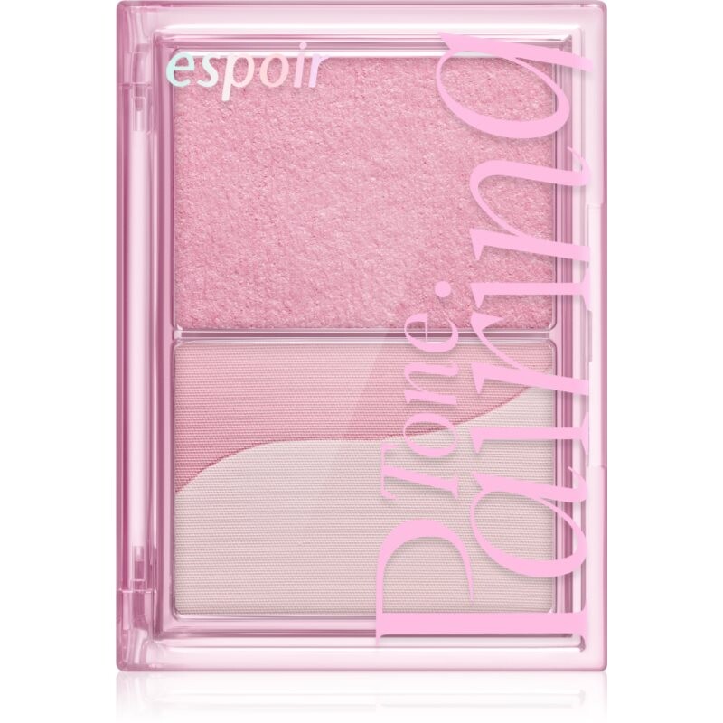 espoir Tone Pairing Cheek trio tvářenka pro dokonalý vzhled odstín Violeta 9 g