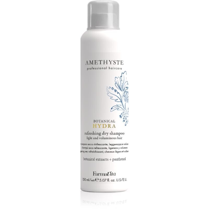 FarmaVita Amethyste Botanical Hydra osvěžující suchý šampon s UV filtrem 150 ml