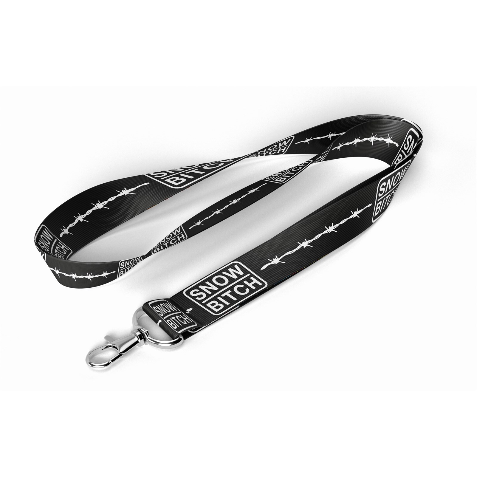klíčenka SNOWBITCH - Snowbitch wire lanyard Black (BLACK) velikost: OS