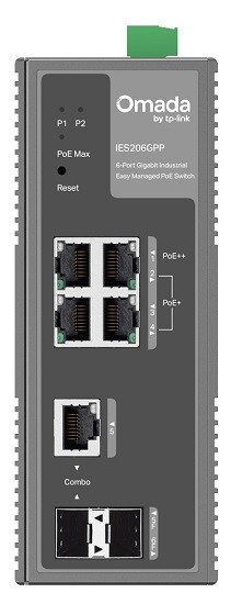 TP-Link IES206GPP Omada 6-Port Gigabit Industrial Switch