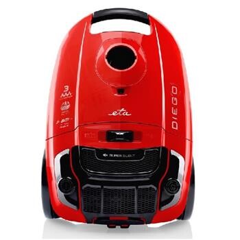 ETA 3521 90000 Diego sáčkový vysavač červený
