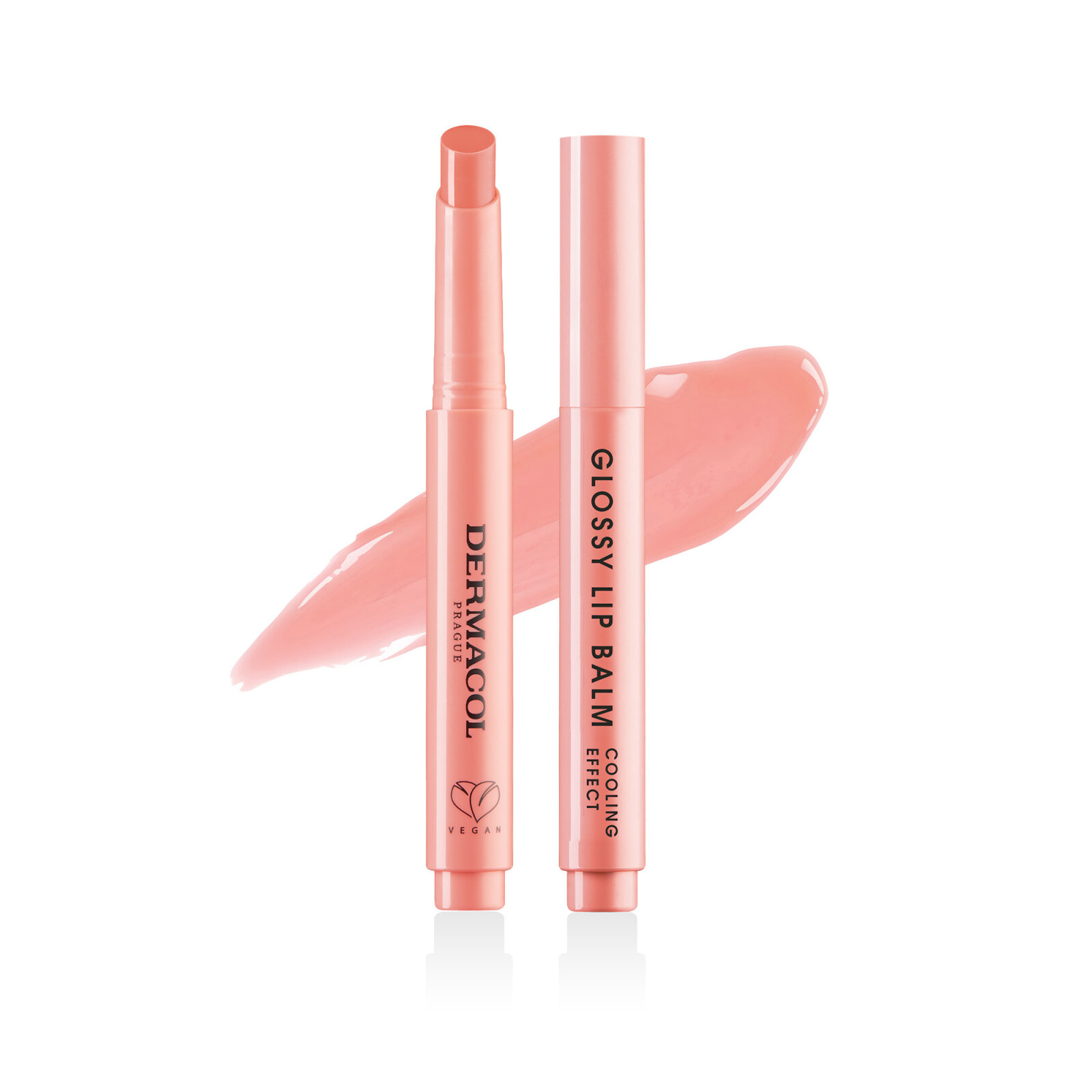 Dermacol Balzám na rty Glossy (Lip Balm) 2,2 g 03 Peach