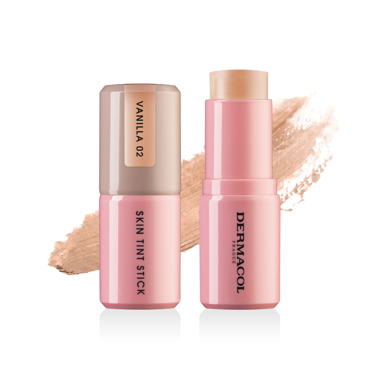 Dermacol Lehký hydratační make-up v tyčince (Skin Tint Stick) 15 g 02 Vanilla