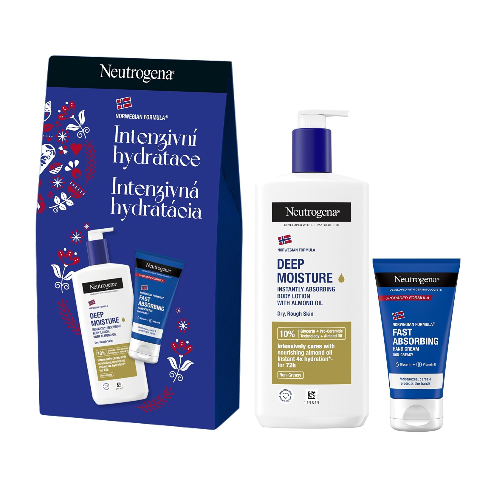 Neutrogena Dárková sada tělové péče Intezivní hydratace