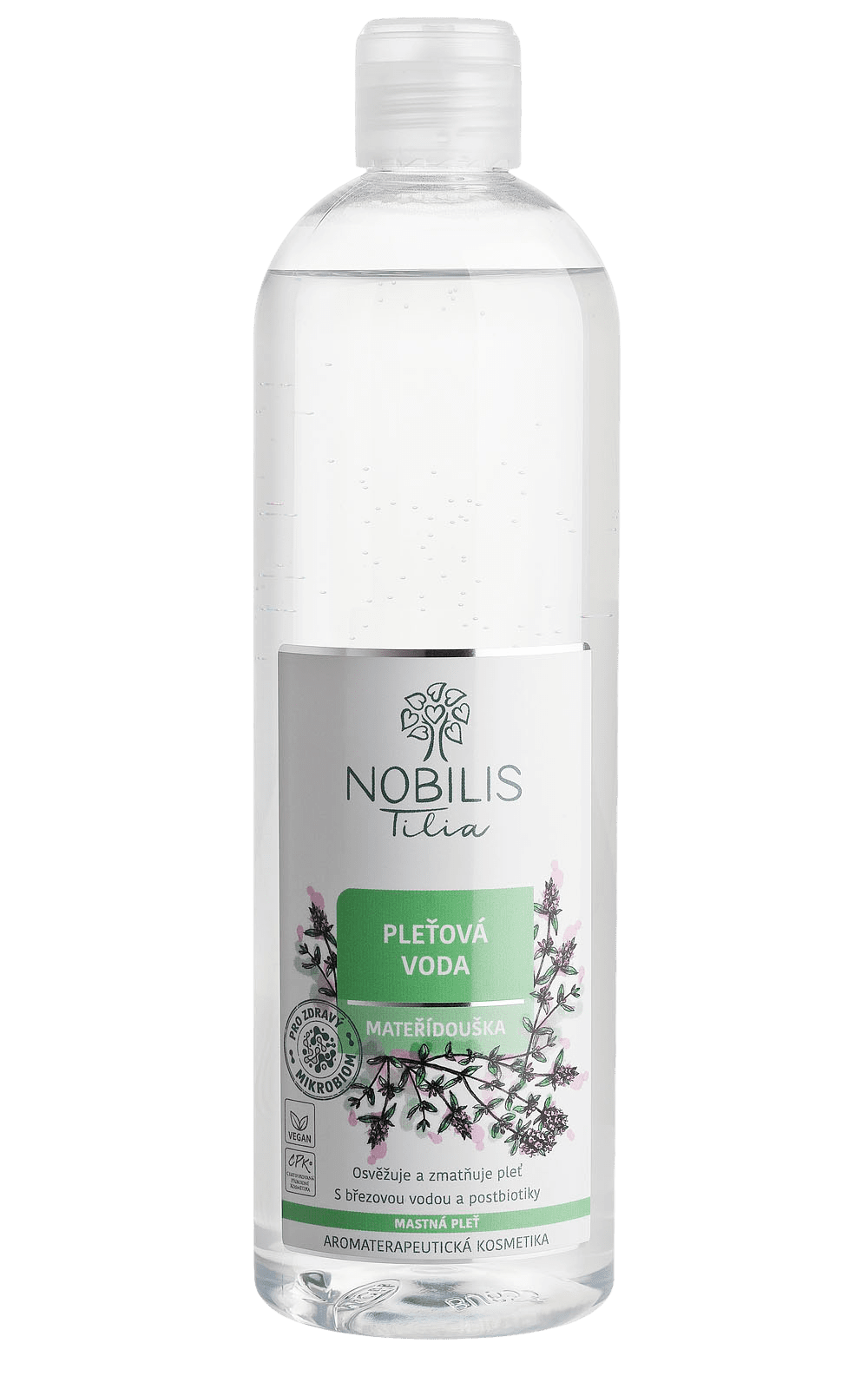 Nobilis Tilia Pleťová voda Mateřídouška 500 ml