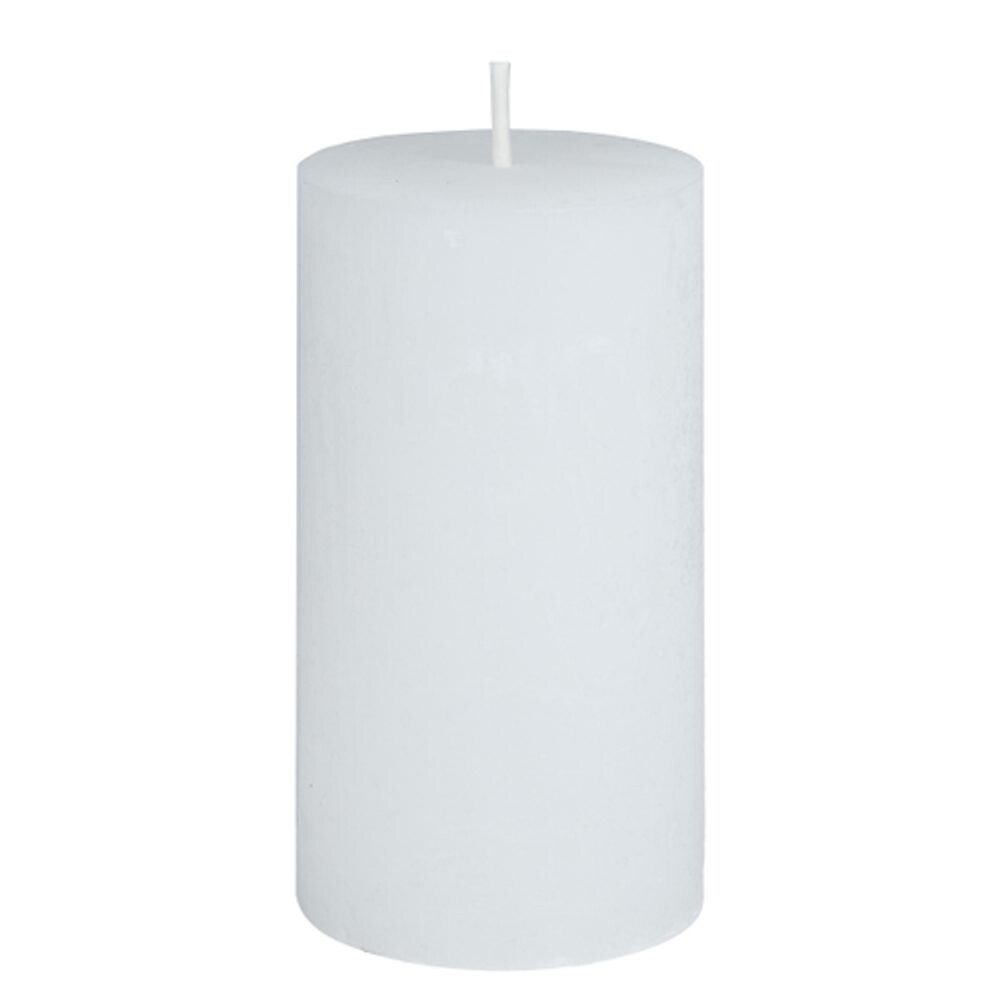RUSTIC Svíčka 13 cm - bílá