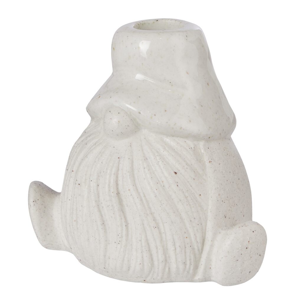 GUNAR Svícen na dlouhou svíčku - béžová