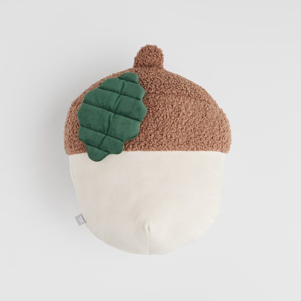 HOME & YOU Polštář plyšový žalud 27 x 32 cm