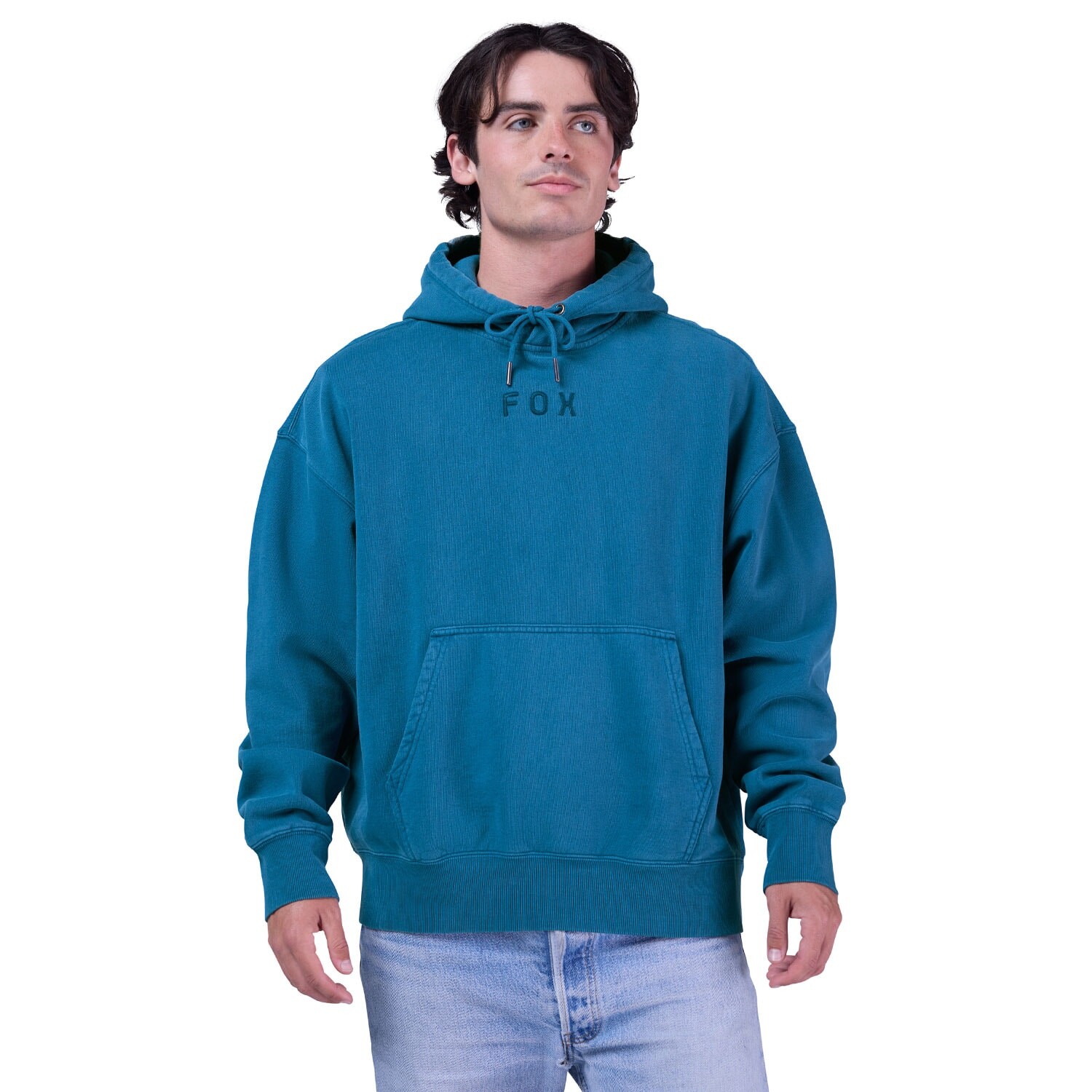 Fox Wordmark Oversized Fleece Po