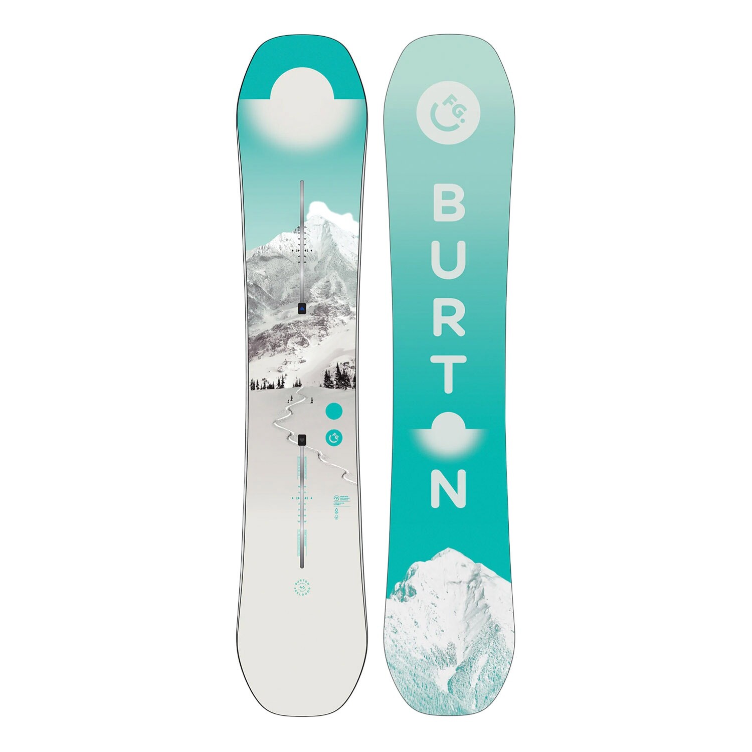 Snowboard Burton Feelgood Flying V Wms - Bílá - 142