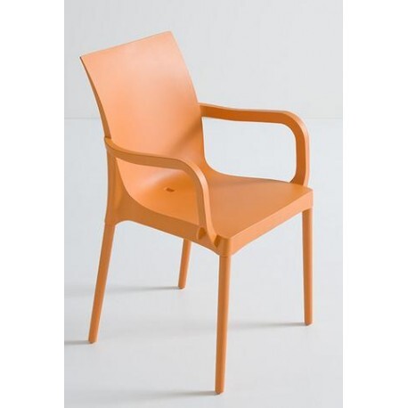 Alba Plastová židle ESET s područkami Barva plastu Gaber bílá 00