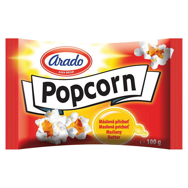 Popcorn Máslový 100g Arado