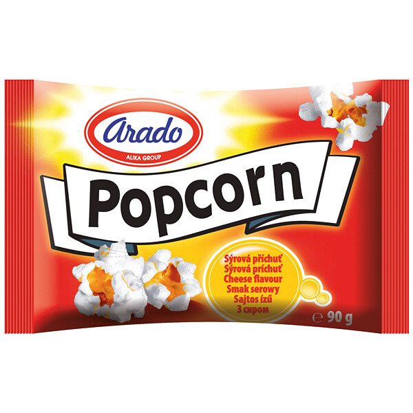 Popcorn Sýrový 90g Arado