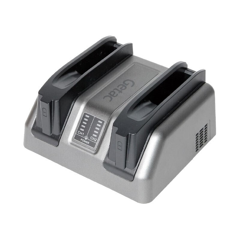 Getac battery charging station, 2 slots, EU