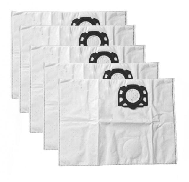 KA20T5 Sáčky pro KÄRCHER WD2, WD3, KWD3 (51x36 cm), náhrada  2.863-314.0 textilní 5ks