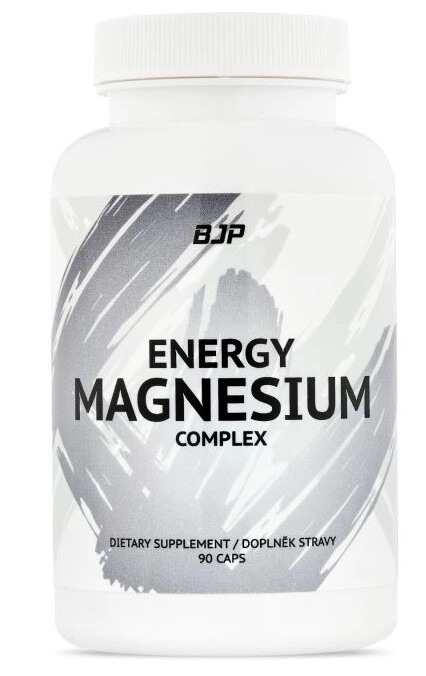 BJP Magnesium Energy Complex 90 cps, hořčík malát a citrát, koenzym Q10 a vitamín B6