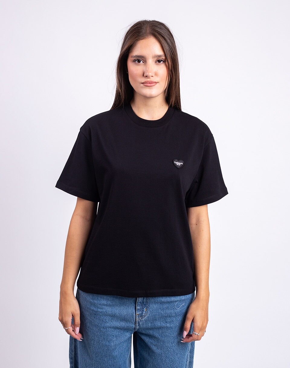 Carhartt WIP W' S/S Heart Patch T-Shirt Black/Black XS