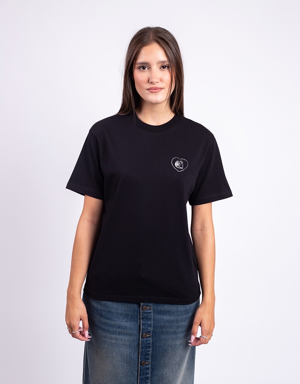 Carhartt WIP W' S/S Hearts Of Hartts T-S Black XS
