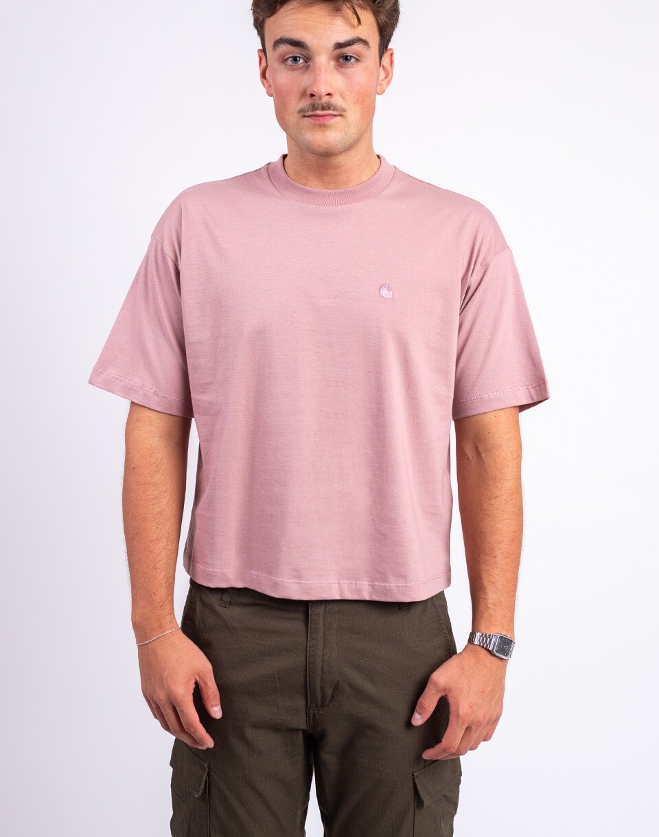 Carhartt WIP W' S/S Chester T-Shirt Glassy Pink XS