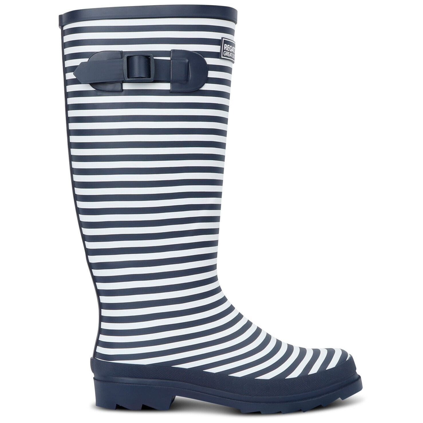 Holínky Regatta Womens Fairweather III Velikost bot (EU): 40 / Barva: bílá/modrá