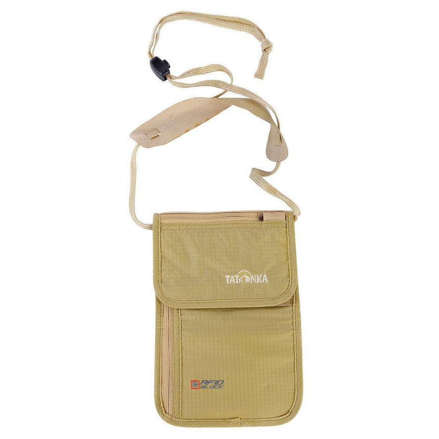 Pouzdro Tatonka Skin Neck Pouch Rfid Block Barva: béžová