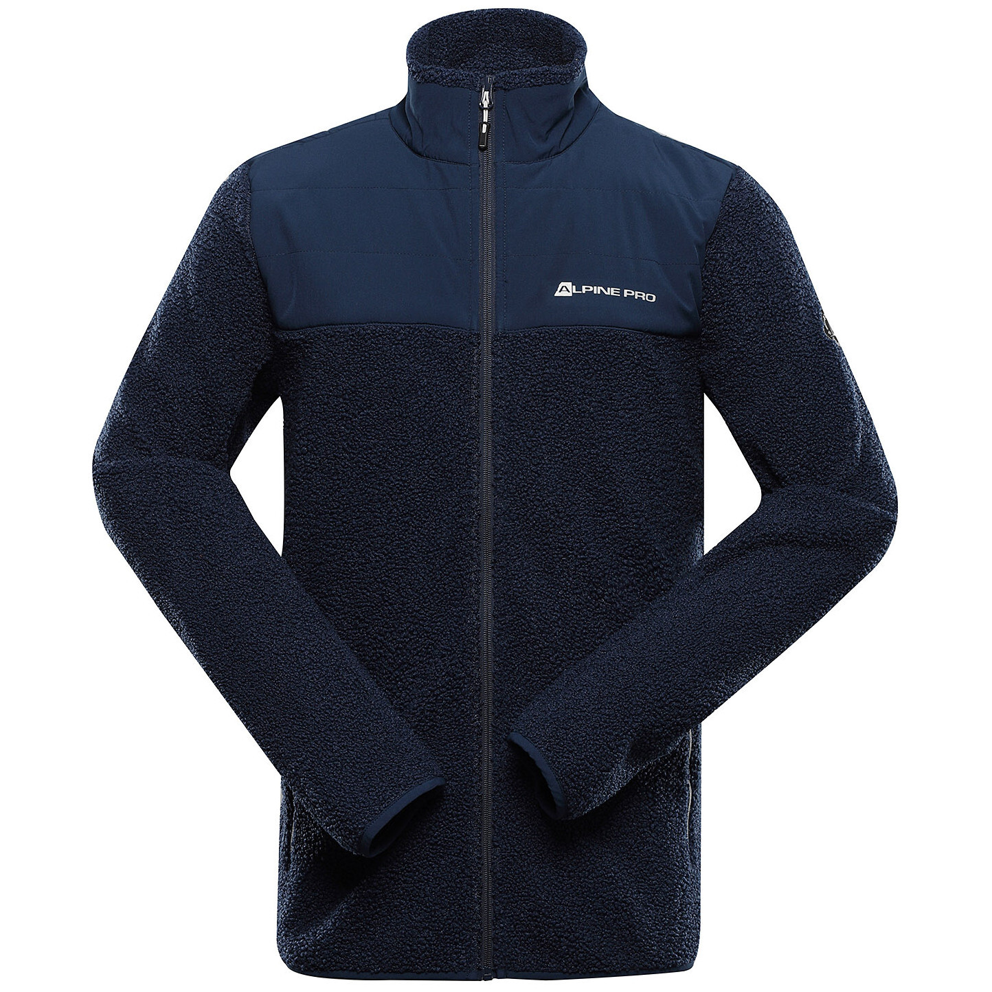 Pánská mikina Alpine Pro Ferad 2 Velikost: L / Barva: tmavě modrá