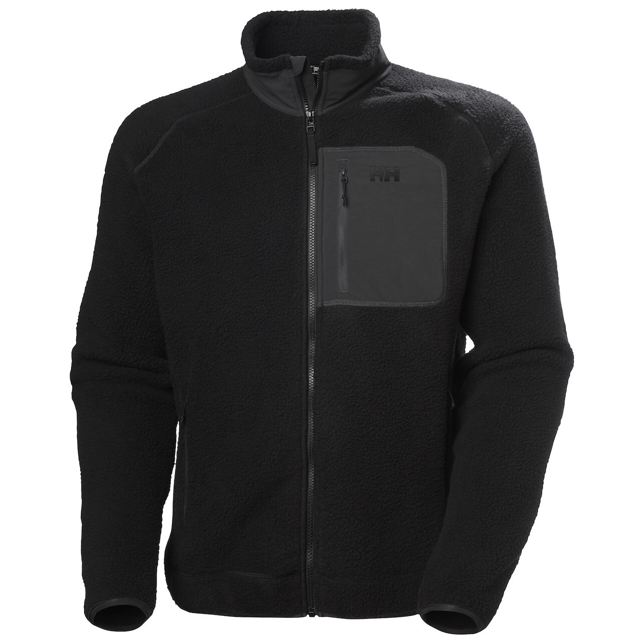 Pánská funkční mikina Helly Hansen Panorama Pile Block Jacket Velikost: L / Barva: černá