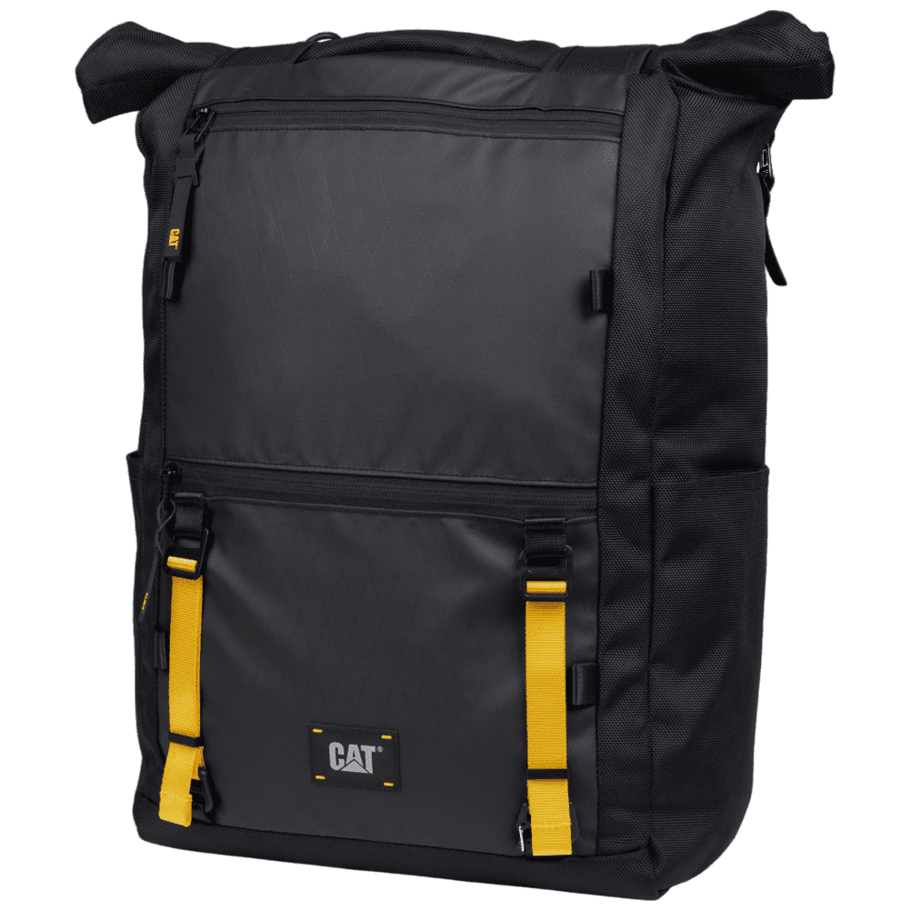 Městský batoh Caterpillar Signature Utility X Rolltop Barva: černá