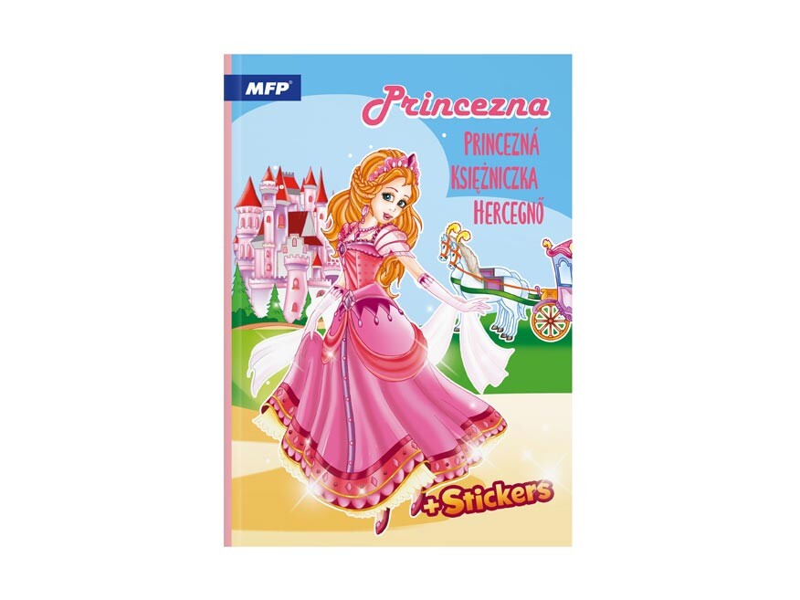 MFP 5301253 Omalovánky se samolepkami Princezna 210x295mm/32s