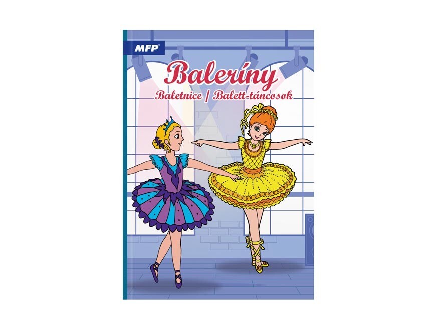 MFP 5301258 Omalovánky A4 Baleríny 210x295mm/16