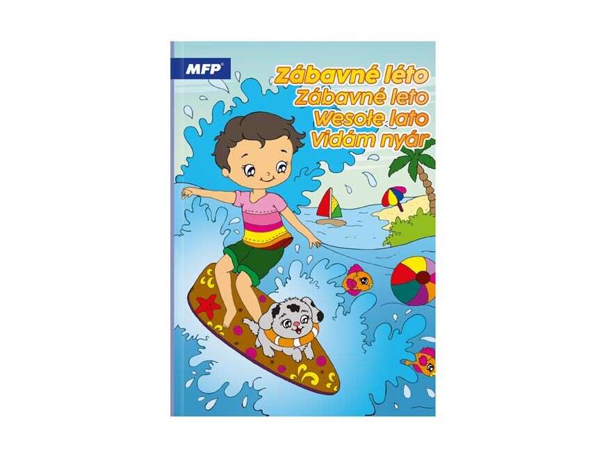 MFP 5301267 Omalovánky A4 Zábavné léto 210x276mm/32